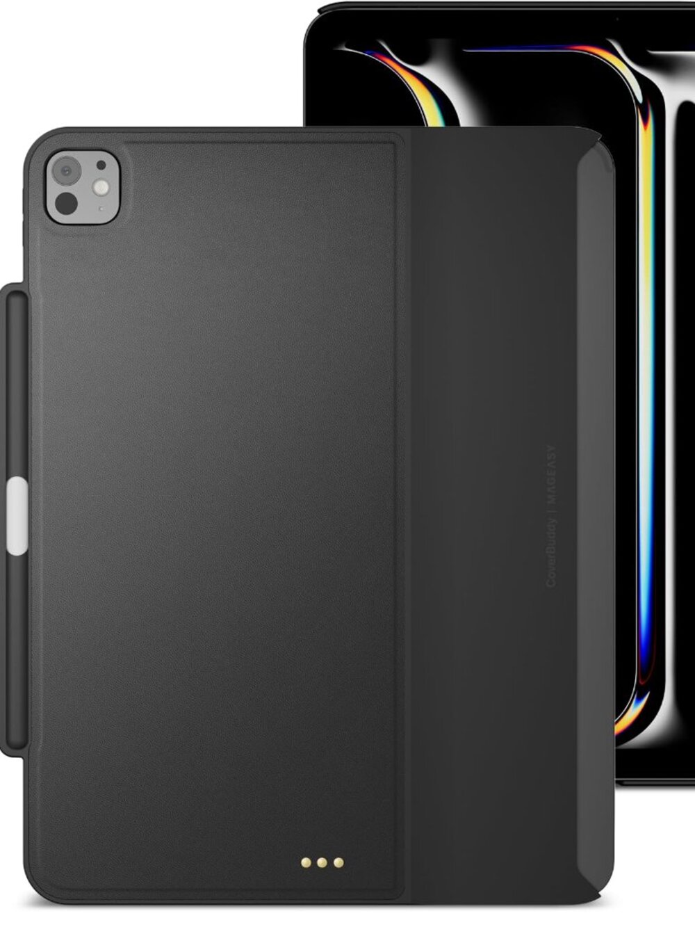 MAGEASY CoverBuddy iPad Pro 13 Case Magic Keyboard M4 M5 Black